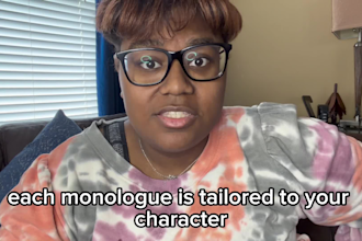 write you a passionate and creative monologue fit for you