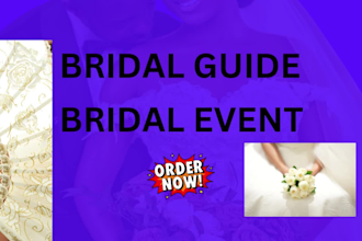 create wedding event guide