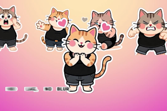 create expressive animated sticker pack