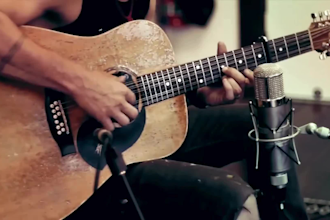 record professional acoustic guitar for you