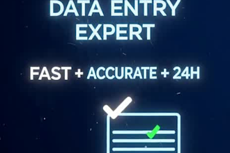 be your data entry excel pdf to csv expert
