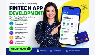 develop a fintech mobile app, wallet payment and banking app