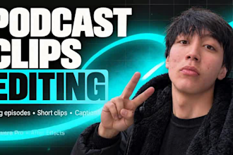 turn your podcast into short clips with captions