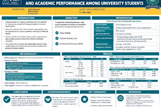 design a professional scientific research poster