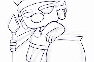 cute anime chibi character and kawaii avatar or oc art