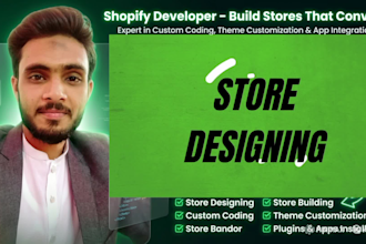 build custom sections and design high converting shopify stores