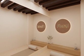 professional interior design 3d rendering for home villa