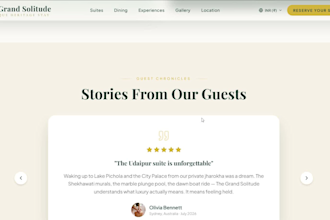create a full featured hotel booking site with online reservation and pay