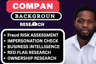do  background check of a person or business from any county
