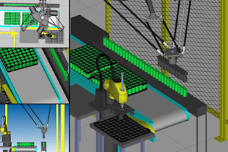 create fanuc roboguide robot simulation