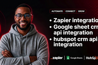 zapier expert fix zapier CRM ai automation integration specialist google sheets