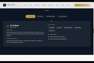 build a professional school and education website