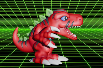 sculpt your custom digimon figures for 3d printing