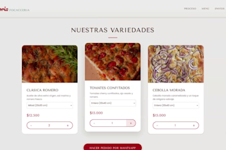 build a modern responsive website or whatsapp catalog for your business