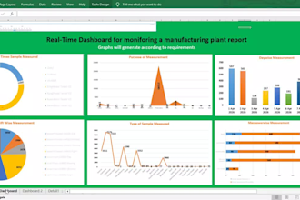 do data visualization and data management by excel