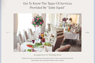 develop food delivery website restaurant website  catering bakery website