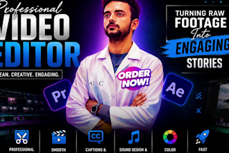be your professional youtube video editor and video maker