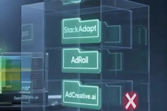 setup professional display advertising software via stackadapt adroll adcreative