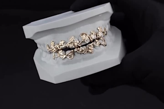 design custom grillz and hip hop photorealistic jewelry cad for 3d printing