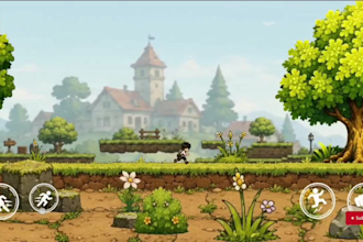 develop an addictive 2d game using godot for PC, mobile, web 2d godot game