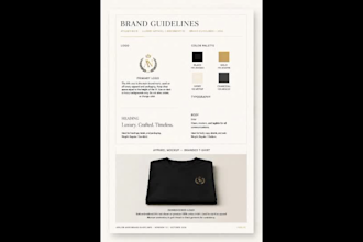 design luxury streetwear clothing brand logo