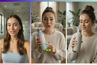 create tech ugc ads for tiktok, instagram and facebook