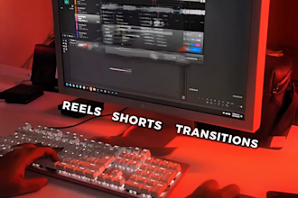 edit instagram reels and youtube shorts professionally