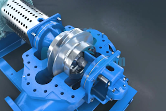 3d industrial robotic mechanical design animation factory machinery animation
