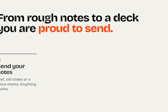 design a pitch deck and powerpoint presentation for startup