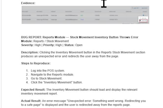 manually test your website or app and deliver a detailed bug report