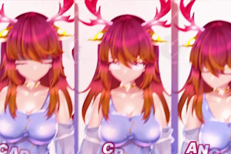 rig and design live2d vtuber model 2dvtuber rigging nsfw vtuber for vtube studio