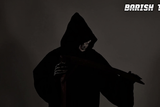 create horror found footage short