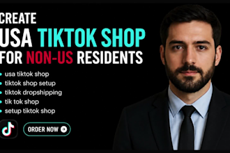 create usa tiktok shop setup tiktok shop usa tiktok shop for non resident
