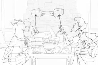 do 2d traditional animation frame by frame hand drawn cartoon classical for you