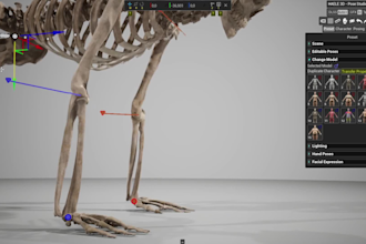 create 3d medical animation, 3d anatomy fitness animation, 3d exercise animation