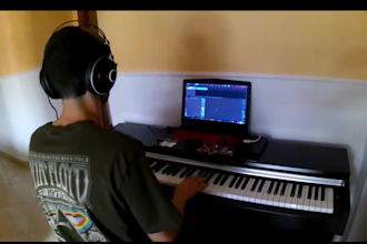 compose an original and emotionally moving piano piece