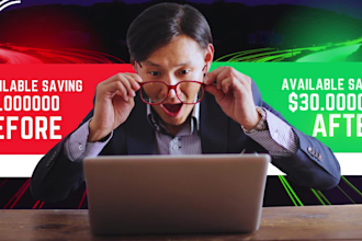 design cash cow youtube thumbnail