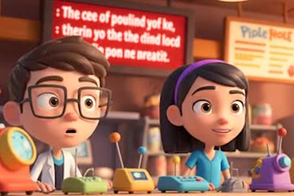 create 3d ai pixar style animation video, ai cartoon animation