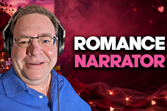 record a spicy romantic voiceover