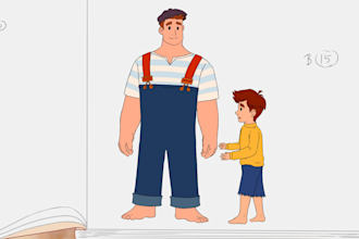 do 2d animation in anime style