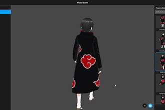 model and pro rig character in blender maya c4d wonder studio iclone8 cc4 cc5