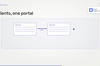 build a client portal using softr with secure access