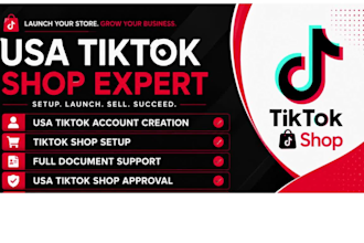 create and setup a USA tiktok shop seller account for global