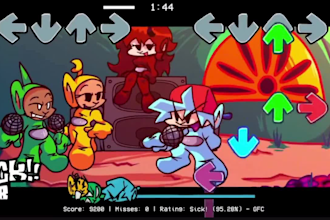 do friday night funkin game art fnf mod fnaf modding for indie video game