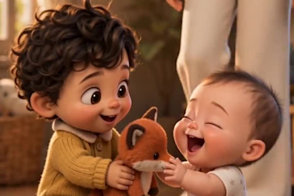 create ai animation videos for kids stories