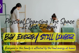 do space clearing, house cleansing for family good health, prosperity flow