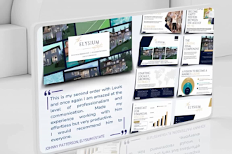 create a 1 one page executive summary investment document
