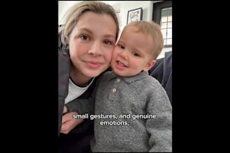 create authentic family couple baby ugc videos with my husband and toddler