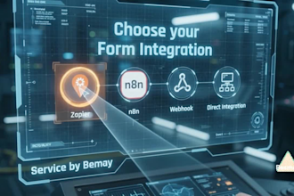 design, integrate smart sign up form, survey