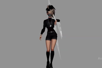 create 3d character animation in maya and blender